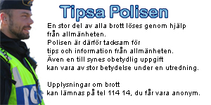 tipsa_polis Ditt tips kan vara avgörande